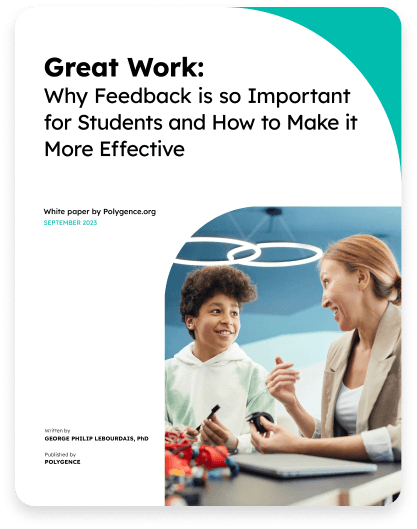 White paper on feedback in learning - cover image